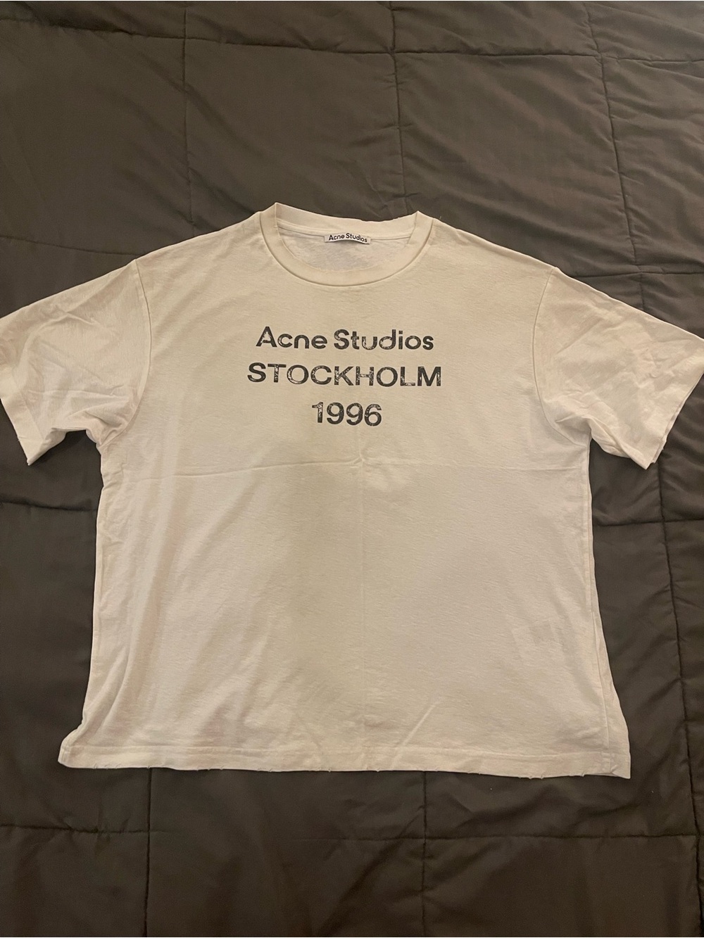 Acne Studios Stockholm 1996 Men's T-Shirt, Size Medium *AUTHENTIC NOT REPRINT*